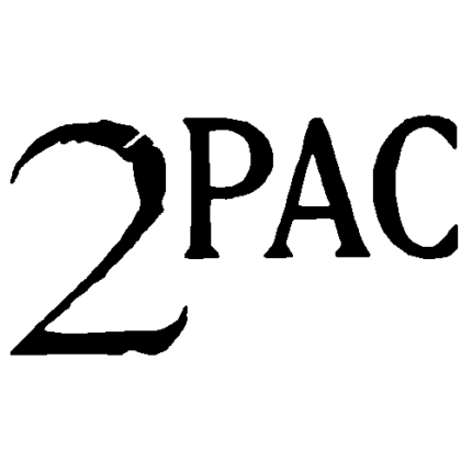 Tupac 2Pac Vinyl Decal
