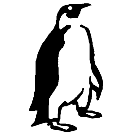 Penguin decal