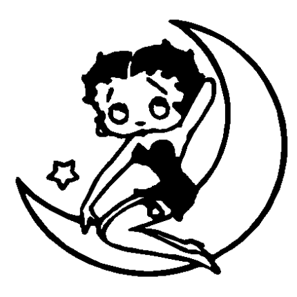 Betty Boop Decal
