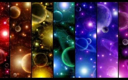 3D Space and Stars Wall graphics 17