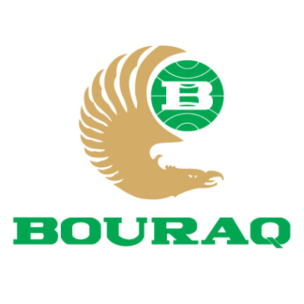 Bouraq Indonesian Airlines logo sticker