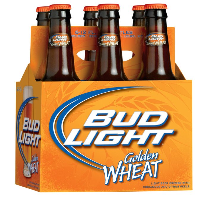 Bud Light Golden Wheat Six Pack Decal