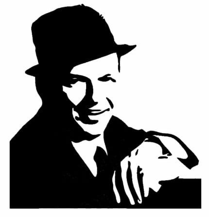 Frank Sinatra 1 Band Vinyl Decal Stickers