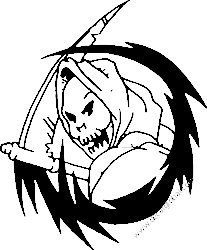 Grim Reaper Skull Decal3