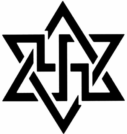 Jewish Nazi Star of David Die Cut Decal