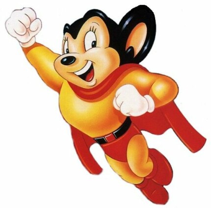 Mighty Mouse Color Sticker 2