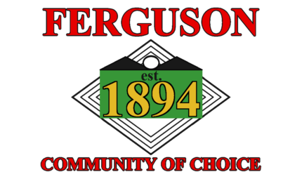 Missouri Ferguson City Flag Decal