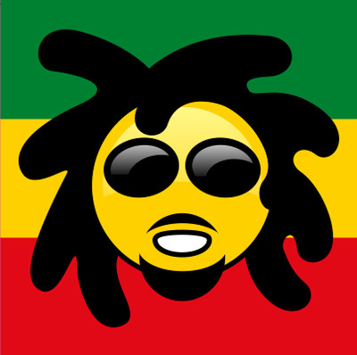 Rasta Reggae Wallpaper Sticker Decals 17