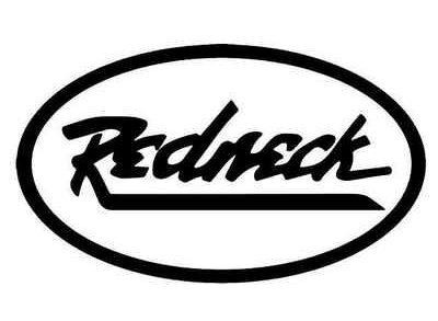 Redneck-Hillbilly-Vinyl-Decal-Sticker OVAL B&W