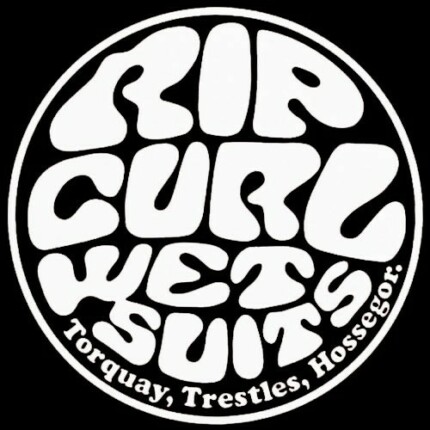 Rip Curl Wetty Logo Die Cut Sticker