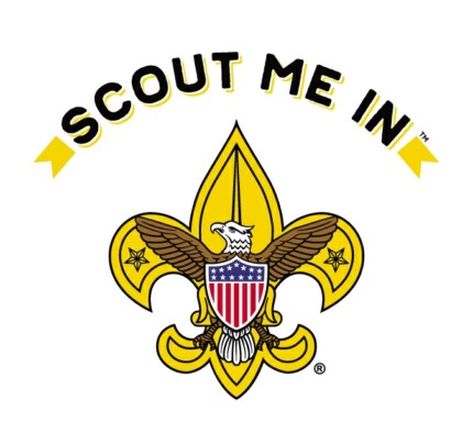 Scouting Scout Me In Color logo sticker