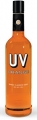 UV Orange Flavored Vodka Bottle Sticker