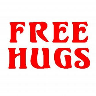 Free Hugs Decal