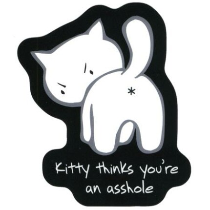 1313 - Bad Kitty Decals and Stickers - 1