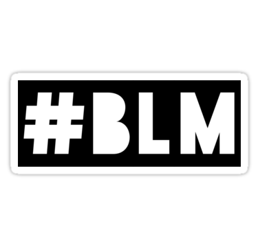 1 BLM BLACK LIVES MATTER STICKER