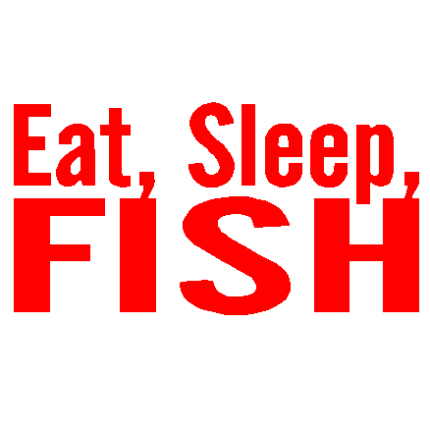 Eat Sleep Fish Decal