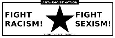 fight racism fight sexism bumper sticker