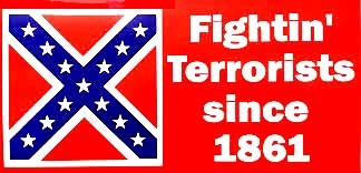 Fighting Terrorist since 1861 rebel sticker