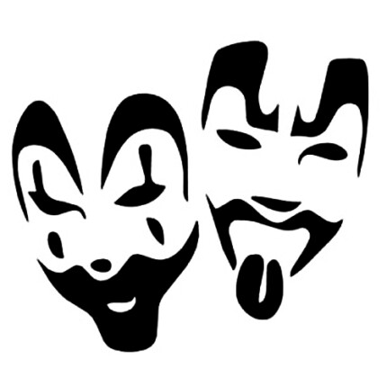 ICP Faces Decal Sticker