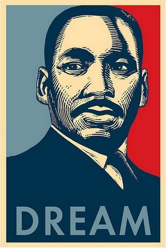 Martin Luther King Dream Sticker