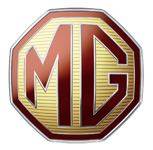 MG Car Logo Color Sticker