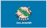 Oklahoma State Flag Decal