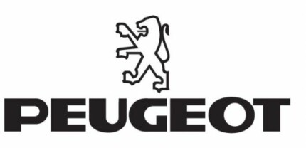 Peugeot Logo Vinyl Diecut Decal