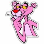 Pink Panther Sticker 11