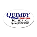 Simpson Quimby for Mayor Oval