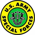 US ARMY SPECIAL FORCES STICKER