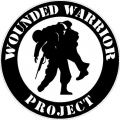 WOUNDED WARRIOR die cut decal