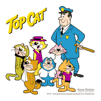 Top Cat, Choo Choo, Fancy Fancy, Spook, Brain, Benny & Officer Dibble