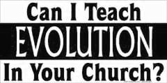 Can I Teach Evolution Decal