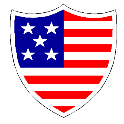 USA Shield decal - 392