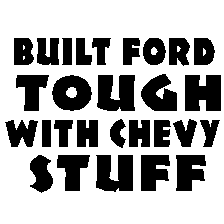 Chevy Stuff decal