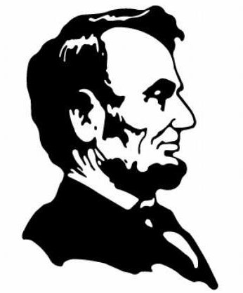 Abe Lincoln Decal