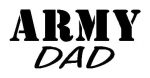 Army Dad Military Sticker