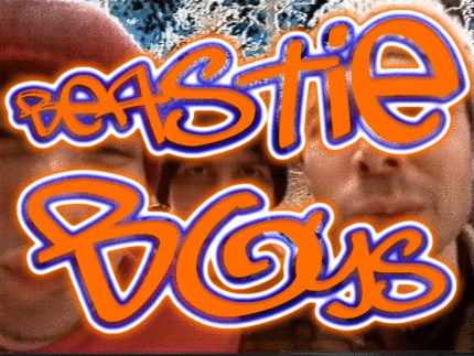Beastie Boys Color Band Sticker