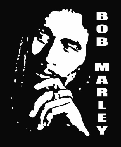 Bob Marley Die Cut Vinyl Decal Sticker