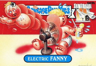 Electric FANNY Funny Sticker Name Decal