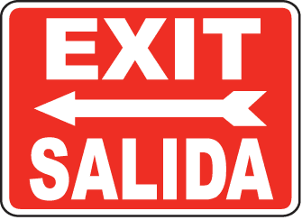 Exit Entrance Signs and Banners 27