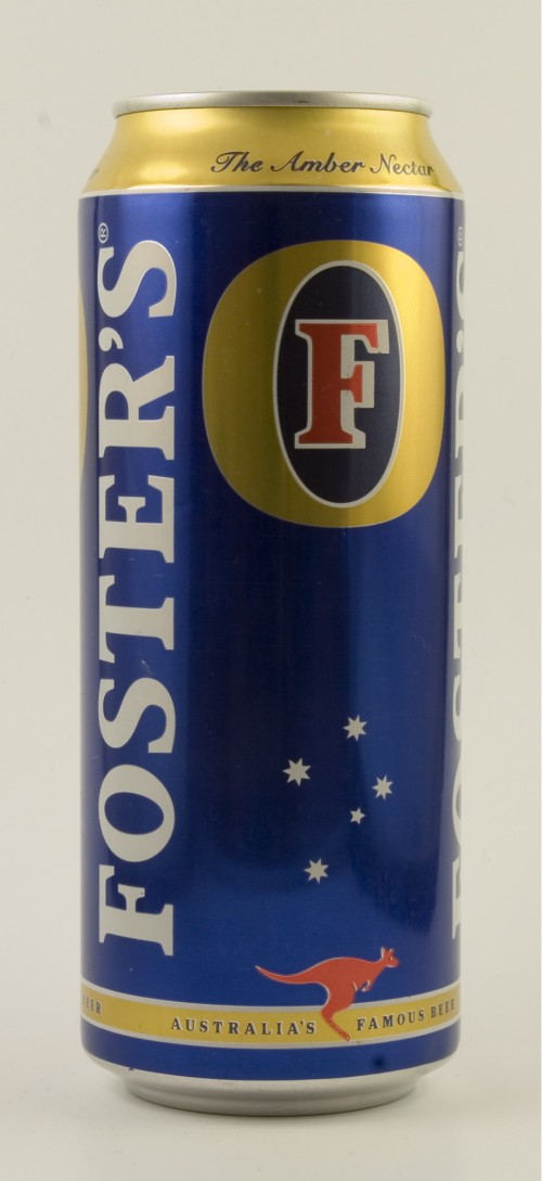 Fosters Beer Can Sticker 2