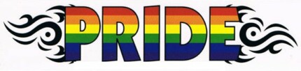 LGBT Pride tribal sticker