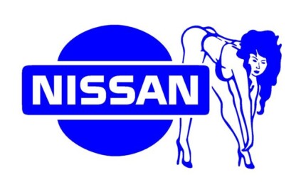Nissan Girl 3 decal