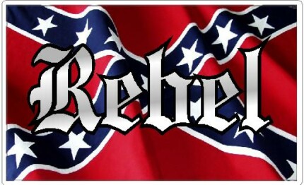 REBEL Rebel Battle Flag Sticker 2