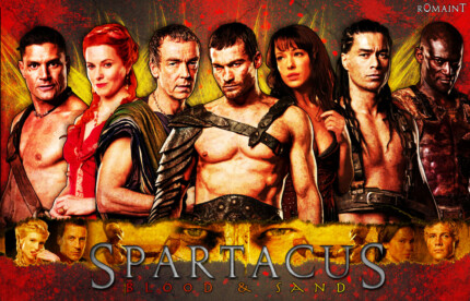 Spartacus TV Show Wallpaper Sticker
