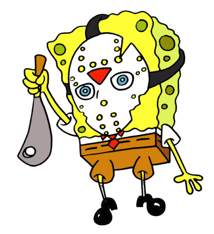 Spongebob Jason Sticker