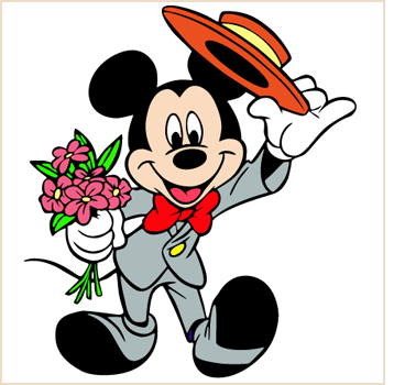Mickey Mouse Cartoon Decal 06