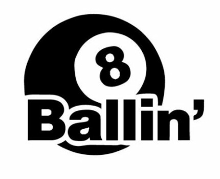 8 Ballin Funny Guy Sticker