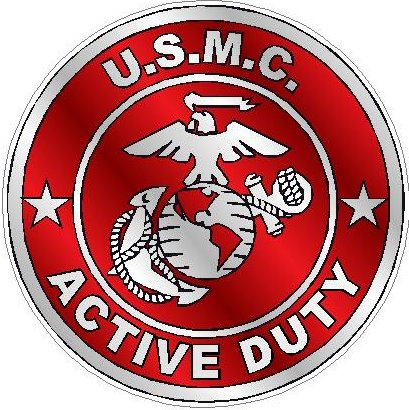 ACTIVE DUTY MILITARY FILLS red